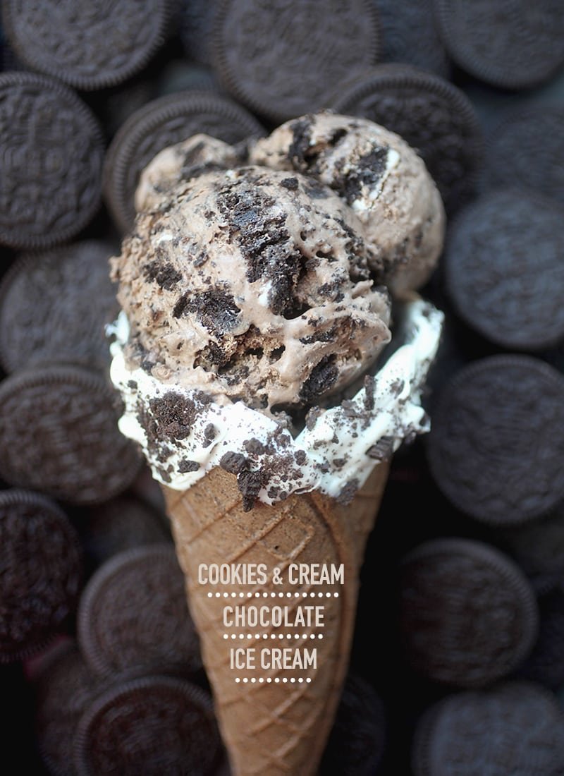 Cookies And Cream Chocolate Ice Cream â Bakerella Com